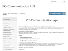 Tablet Screenshot of ip-phones.dk